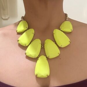 Kendra Scott - Bold Yellow Statement Necklace